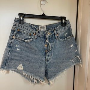 NEW!! AGOLDE Parker Cutoff Shorts - Vintage Loose Fit